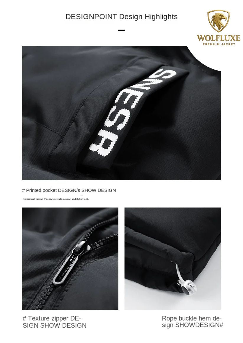 New Casual Hooded Cotton-Padded Coat – Durable & Breathable Jacket