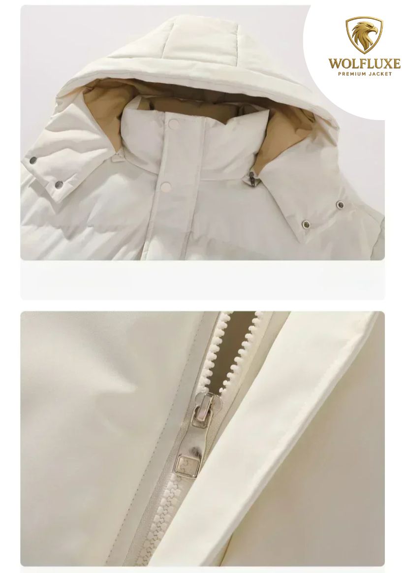 Men’s Thermal Waterproof Jacket – Detachable Hood Outdoor Coat