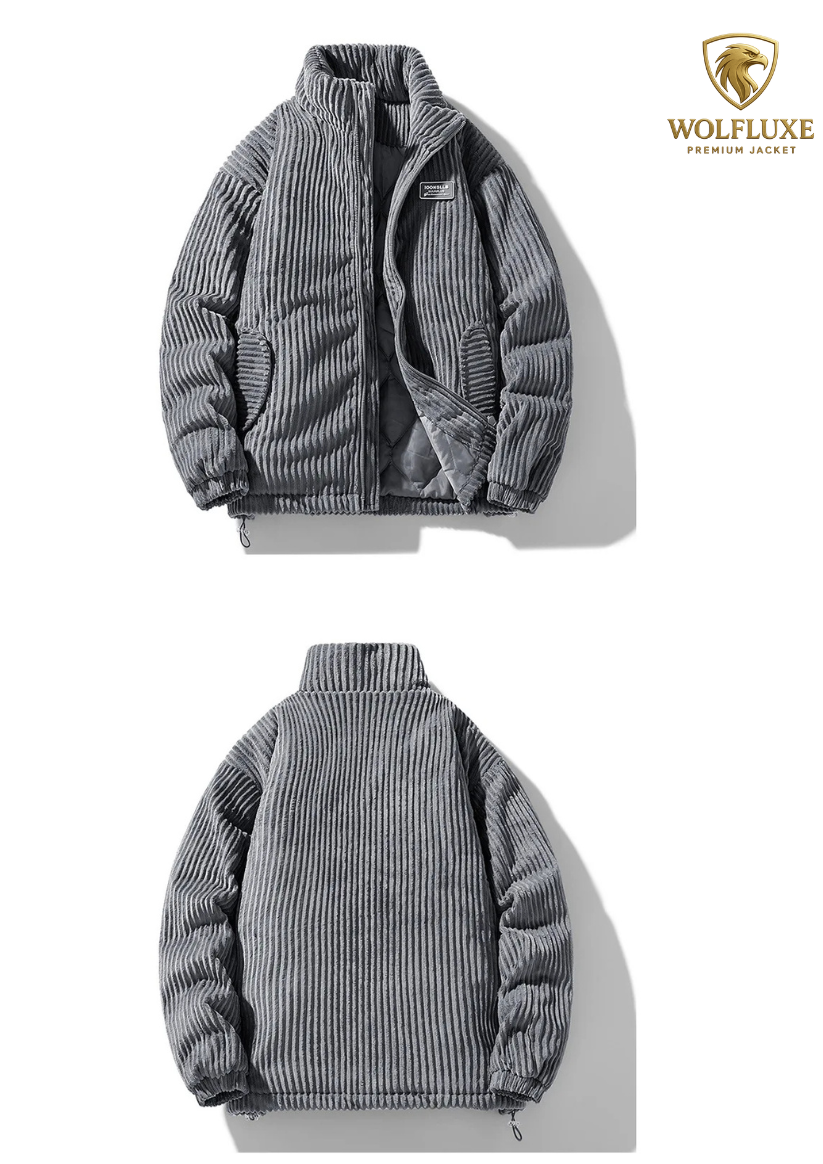 Unisex Thick Warm Winter Jacket – Trendy Collar Workwear Coat