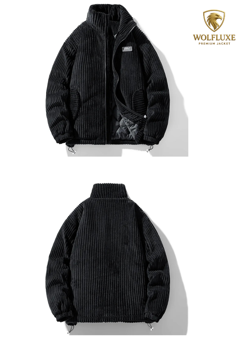 Unisex Thick Warm Winter Jacket – Trendy Collar Workwear Coat